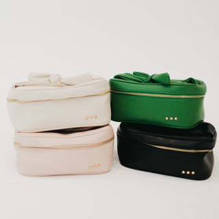 Madelyn Bow Makeup Bag - Make Up Bag - The Farmhouse