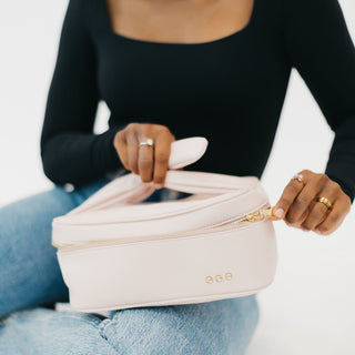 Madelyn Bow Makeup Bag - Make Up Bag - The Farmhouse
