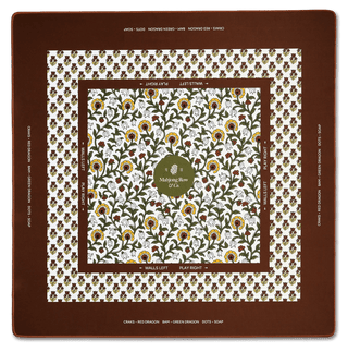 MAHJONG ROW AND CO. Autumn Saffron Mahjong Mat - 423 Stationery - The Farmhouse