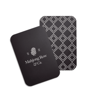 MAHJONG ROW AND CO. Black Plum Mahjong Shufflers - 423 Stationery - The Farmhouse