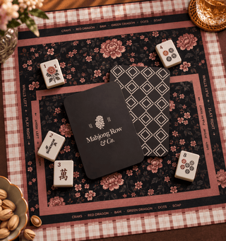 MAHJONG ROW AND CO. Black Plum Mahjong Shufflers - 423 Stationery - The Farmhouse