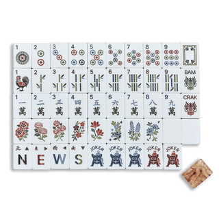 MAHJONG ROW AND CO. Honey Weave Tile Set - 423 Stationery - The Farmhouse