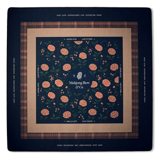 MAHJONG ROW AND CO. Midnight Garden Mahjong Mat - 423 Stationery - The Farmhouse