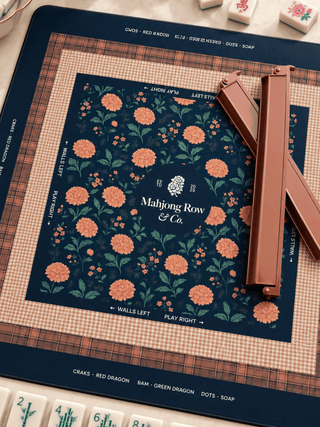 MAHJONG ROW AND CO. Midnight Garden Mahjong Mat - 423 Stationery - The Farmhouse