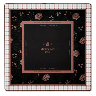 MAHJONG ROW AND CO. Mocha Bloom – Light Mahjong Mat - 423 Stationery - The Farmhouse