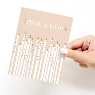 Make a Wish Birthday Card - 423 Stationery - The Farmhouse