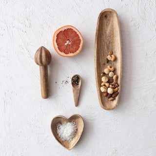 Mango Wood Citrus Reamer, Natural - The Farmhouse