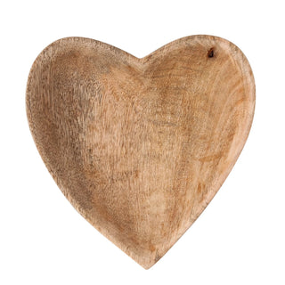Mango Wood Heart Bowl - 420 Home Decor - The Farmhouse