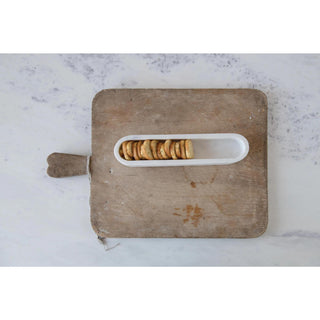 Marble Cracker Dish - The Farmhouse