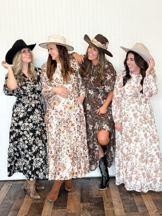 Marigold Flutter Sleeve Maxi Dress - 170 Dresses - The Farmhouse