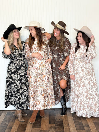 Marigold Flutter Sleeve Maxi Dress - 170 Dresses - The Farmhouse