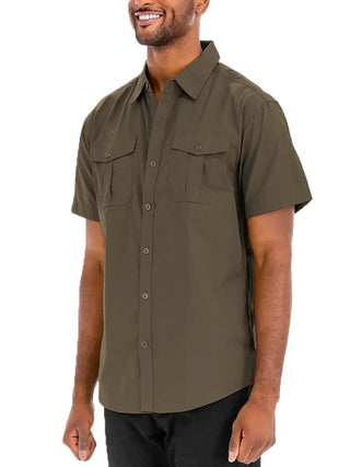 Mason Short Sleeve Mens Button Down Shirt - 320 Men's - The Farmhouse