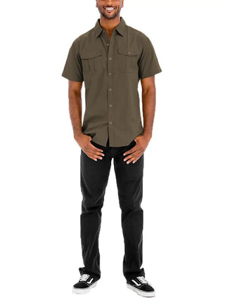 Mason Short Sleeve Mens Button Down Shirt - 320 Men's - The Farmhouse