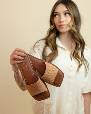 Matisse Women's Python Everyday Slide, Blush - 300 Footwear - The Farmhouse