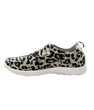 Mayo Sneaker in Light Grey Leopard - 120 Sneakers - The Farmhouse