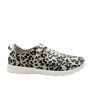 Mayo Sneaker in Light Grey Leopard - 120 Sneakers - The Farmhouse