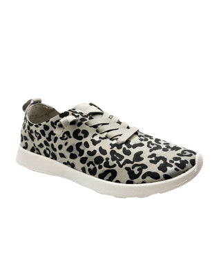 Mayo Sneaker in Light Grey Leopard - 120 Sneakers - The Farmhouse