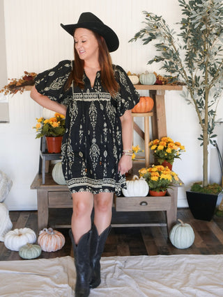 Meadow Breeze Babydoll Dress - 170 Dresses - The Farmhouse