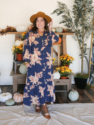 Meadow Song Printed Maxi Dress - 170 Dresses - The Farmhouse