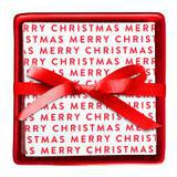 Merry Christmas Ceramic Napkin Tray Set - The Farmhouse