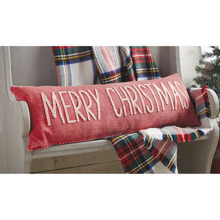 Merry Christmas Throw Pillow - The Farmhouse