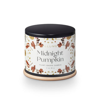Midnight Pumpkin Demi Vanity Tin Candle - 410 Candles & Scents - The Farmhouse
