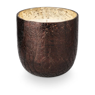 Midnight Pumpkin Large Boxed Crackle Glass Candle - 410 Candles & Scents - The Farmhouse
