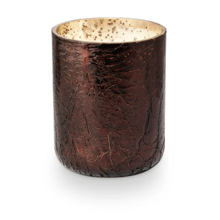 Midnight Pumpkin Small Boxed Crackle Glass Candle - 410 Candles & Scents - The Farmhouse
