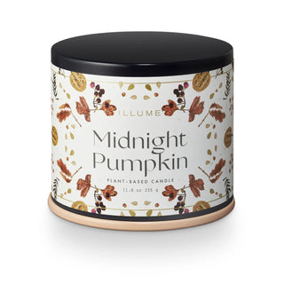 Midnight Pumpkin Vanity Tin Candle - 410 Candles & Scents - The Farmhouse