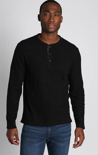 Midnight Ridge Men’s Waffle Henley - 320 Men's - The Farmhouse