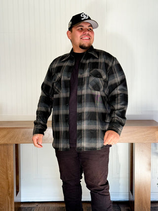 Midnight Timber Flannel - 320 Men's - The Farmhouse