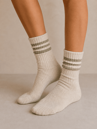 MIOU MUSE Women's Sage Meadow Socks - 260 Fashion Accessories - The Farmhouse