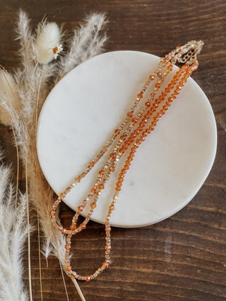 Moana Half N' Half Beaded Necklace - Neutral - The Farmhouse