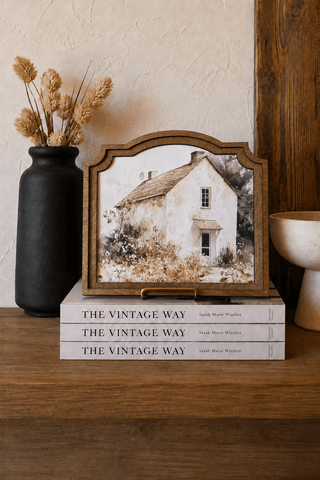 Muted Cottage Provincial Framed Art - 420 Home Decor - The Farmhouse