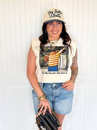 Navy Stripes Hey Batta Batta Hat - 260 Fashion Accessories - The Farmhouse