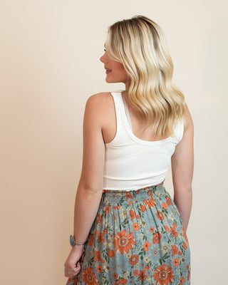 NIKIBIKI Women's Switch & Style Reversible Tank Top, Butter Cream - 130 Basics - The Farmhouse