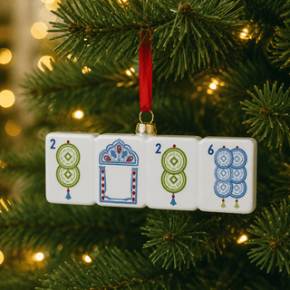 OH MY MAHJONG 2026 Fortune Coin Ornament - 430 Holiday Decor - The Farmhouse