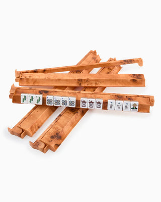 OH MY MAHJONG Burl Rack and Pusher Set - 423 Stationery - The Farmhouse