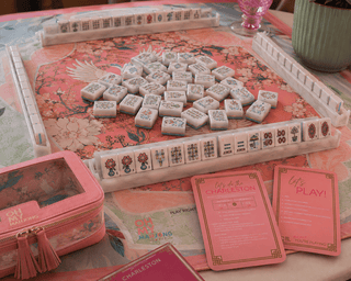 OH MY MAHJONG Carrara Rack & Pusher Set - 423 Stationery - The Farmhouse