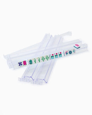 OH MY MAHJONG Clear Acrylic Rack & Pushers Set - 423 Stationery - The Farmhouse