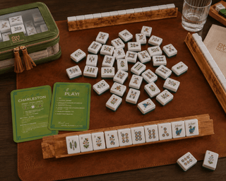 OH MY MAHJONG Cognac Mat - 423 Stationery - The Farmhouse