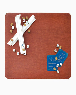 OH MY MAHJONG Cognac Mat - 423 Stationery - The Farmhouse