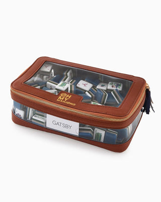 OH MY MAHJONG Cognac Tile Storage Bag - 280 Bags - The Farmhouse