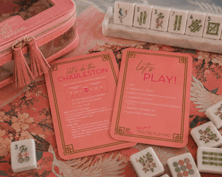 OH MY MAHJONG Coral Shufflers - 423 Stationery - The Farmhouse