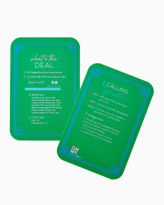 OH MY MAHJONG Green Shufflers - 423 Stationery - The Farmhouse