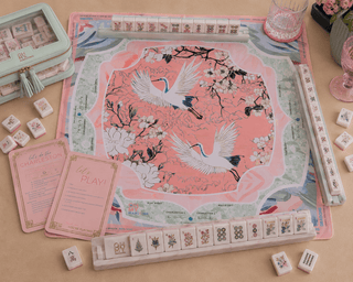 OH MY MAHJONG Heron Mat in Tube - 423 Stationery - The Farmhouse
