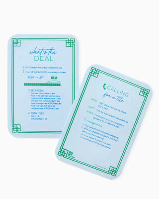 OH MY MAHJONG Light Blue Shufflers - 423 Stationery - The Farmhouse