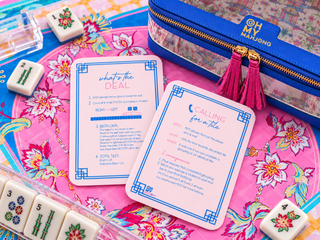 OH MY MAHJONG Light Pink Shufflers - 423 Stationery - The Farmhouse