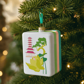 OH MY MAHJONG Lotus Pagoda Ornament - 430 Holiday Decor - The Farmhouse