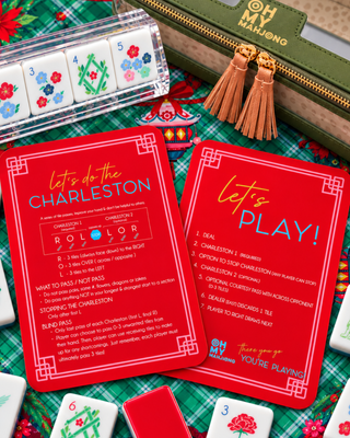 OH MY MAHJONG Red Shufflers - 423 Stationery - The Farmhouse